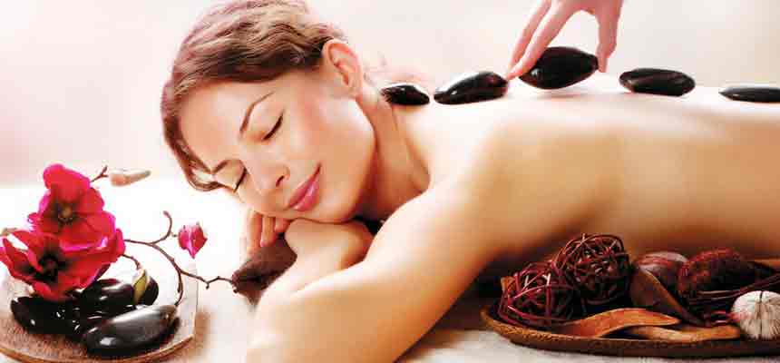 Hot stone massage